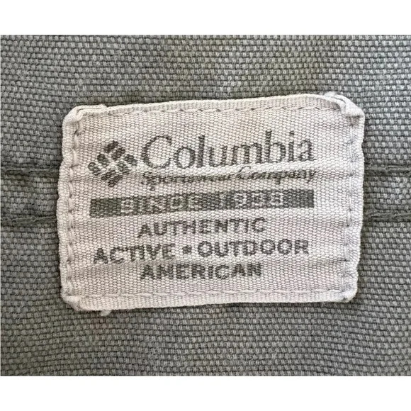 Columbia Sportswear Co. Green Cotton Cargo 10.5” Shorts Men's Size 38 (1633) - Picture 3 of 5